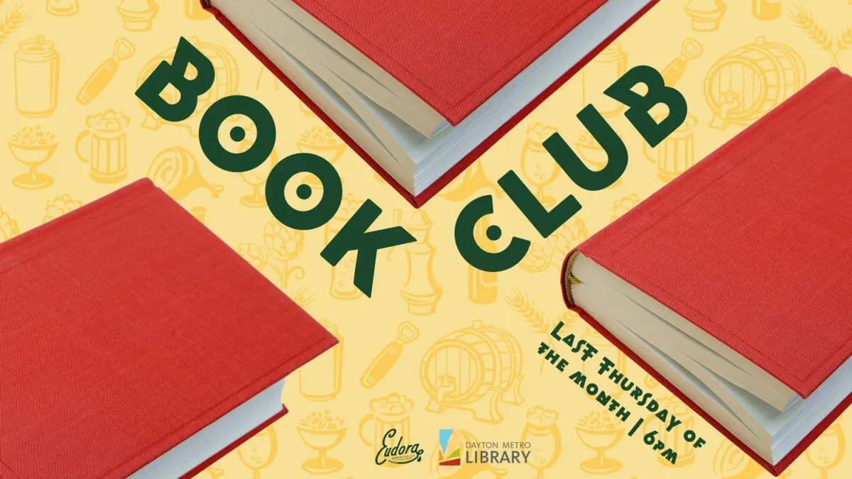 Eudora Book Club - with Dayton Metro Library Wilmington-Stroop Branch — Eudora Brewing Company