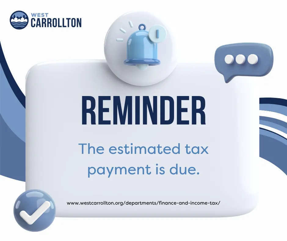 Estimated Tax Payments Due
